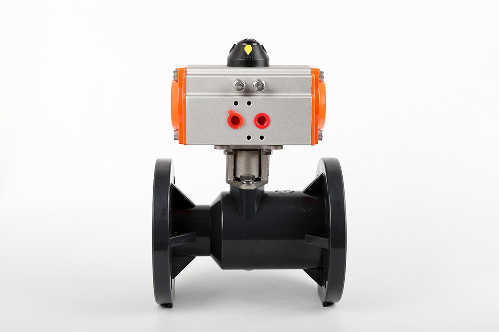 郭河镇气动法兰一体球阀